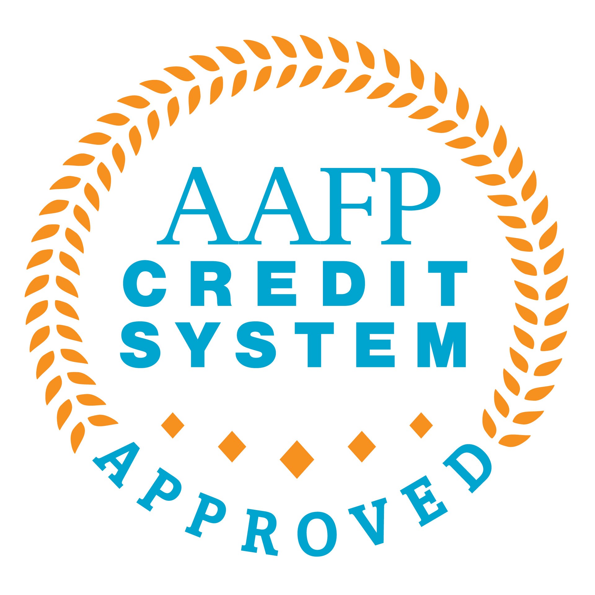 Official AAFP accreditation seal